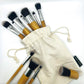 Bamboo Makeup Brush Set - 11 Pieces